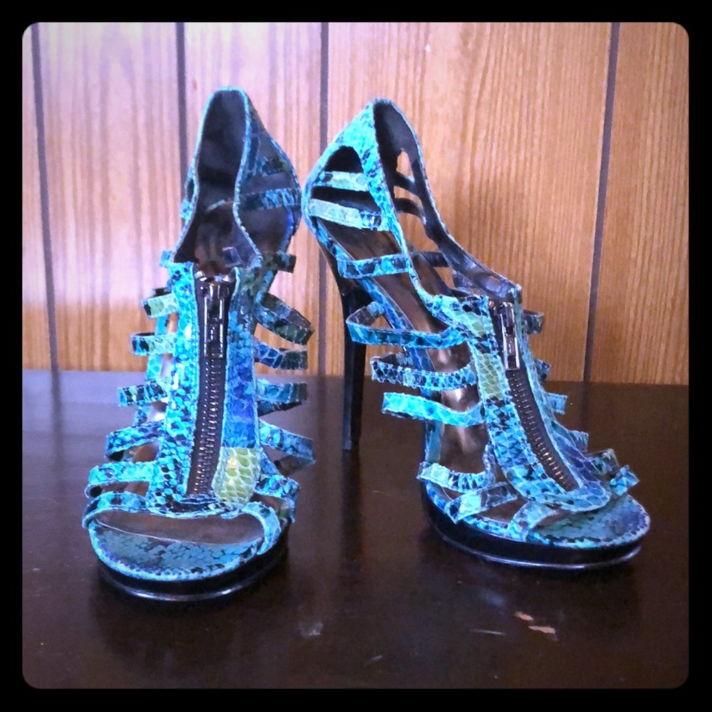 Bakers snake skin sandals